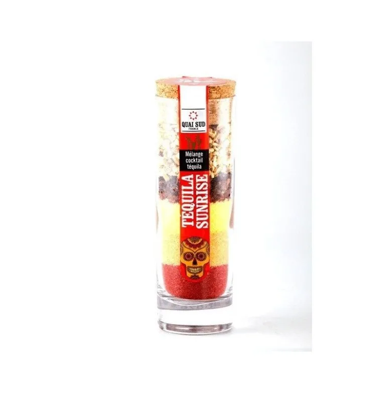 Préparation cocktail Téquila Sunrise - Quai Sud