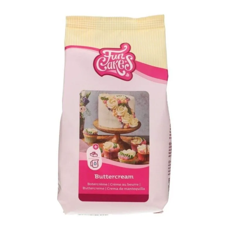 Préparation crème au beurre 500g - FunCakes