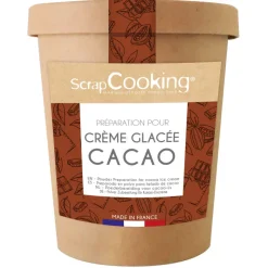 Préparation Glace Cacao - ScrapCooking