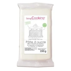 Pâte a sucre blanc 250g - ScrapCooking
