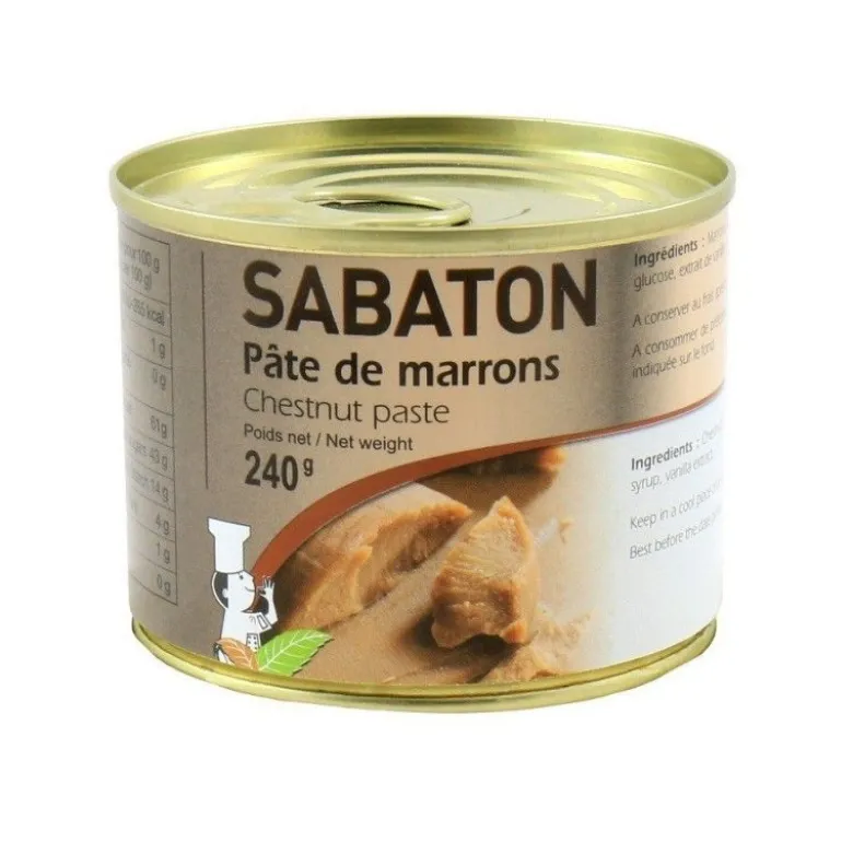 Pâte de marron 240g - Sabaton