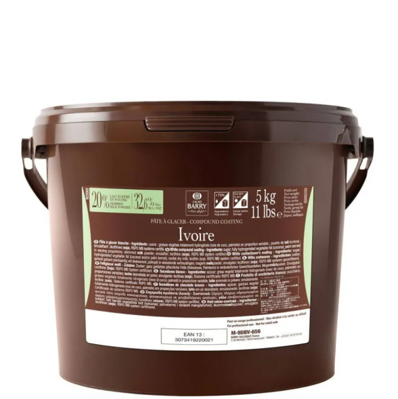 Pâte à Glacer Ivoire 5kg - Cacao Barry