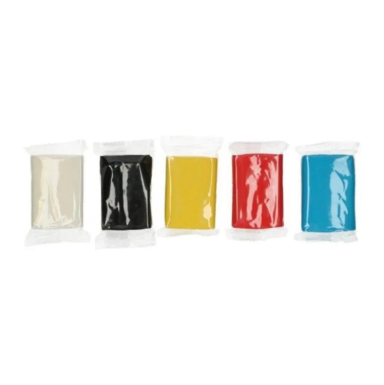 Pâte à sucre couleur primaire 5x100g - FunCakes