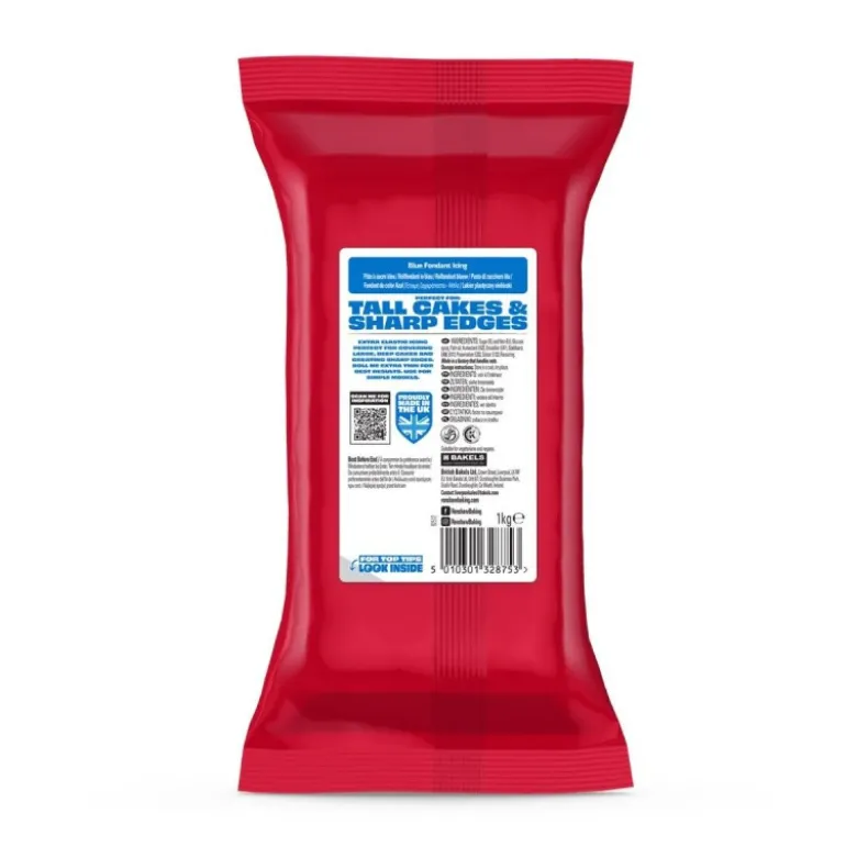 Pâte à Sucre Extra Bleu 1kg - Renshaw