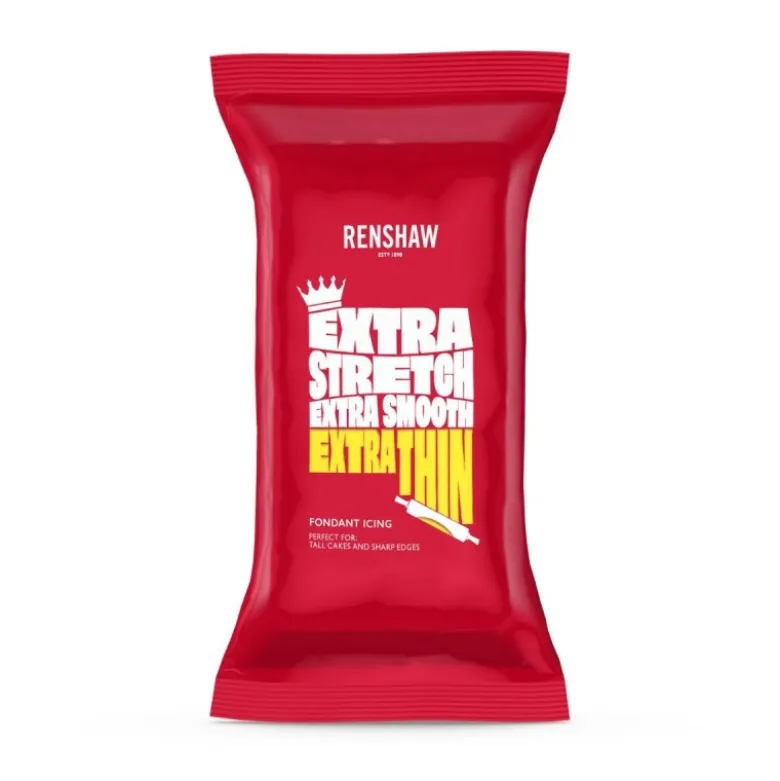 Pâte à Sucre Extra Jaune 1kg - Renshaw