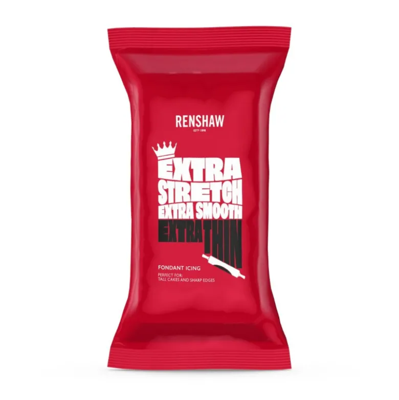 Pâte à Sucre Extra Noir 250g - Renshaw