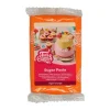 Pâte à Sucre Orange Tiger 250g - Funcakes