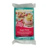 Pâte à sucre turquoise 250g - FunCakes