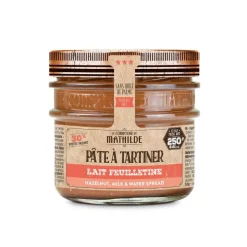 Pâte à Tartiner Lait Noisette Feuilletine 250g - Le Comptoir de Mathilde