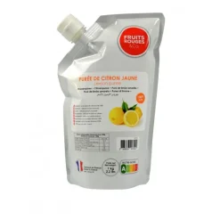 Purée de Citron jaune 1kg - Fruits Rouges & Co
