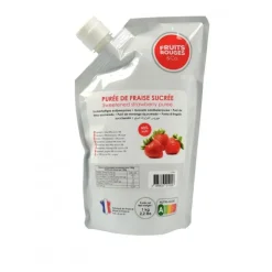 Purée de Fraise 1kg - Fruits Rouges & Co