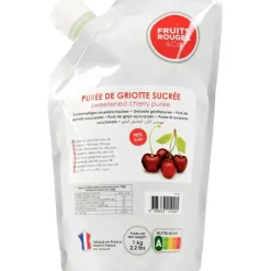 Purée de fruits Griotte 1kg - Fruits Rouges & Co