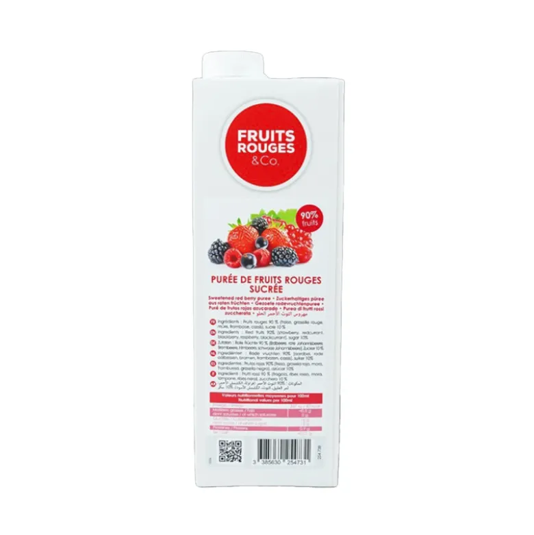 Purée de Fruits Rouges 1kg - Fruits Rouges & Co