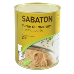 Purée de marron 870g - Sabaton