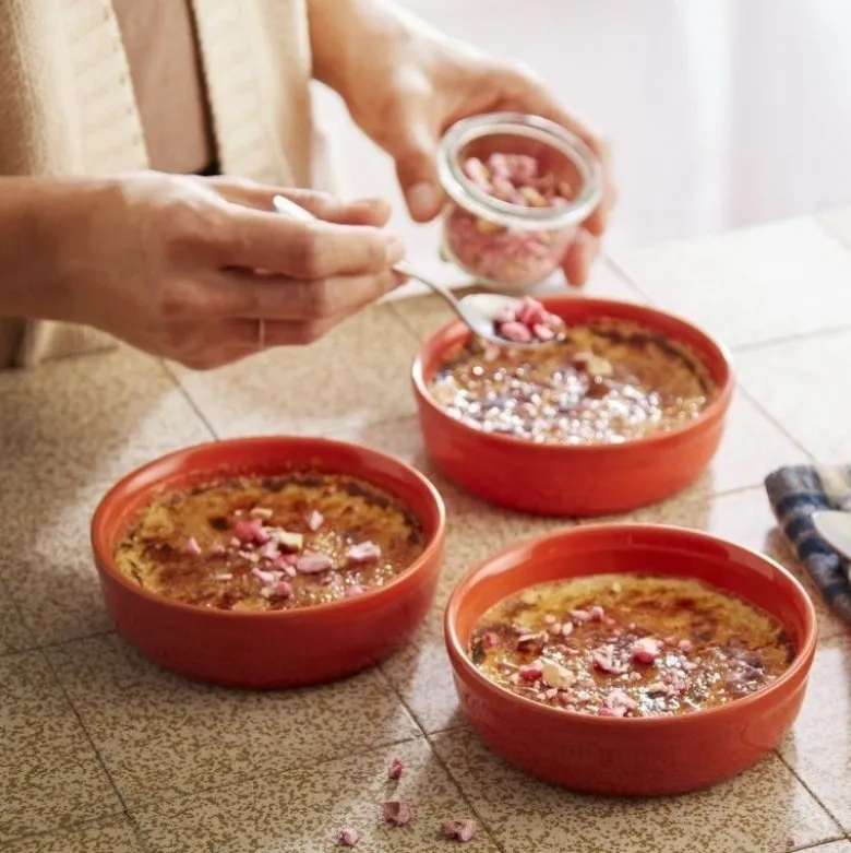 Ramequin crème brûlée 12cm rouge grand cru - Emile Henry