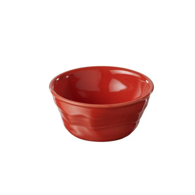 Ramequin Froissé 10cm rouge - Revol