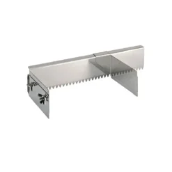 Raplette "Pascal" inox + double peigne - De Buyer