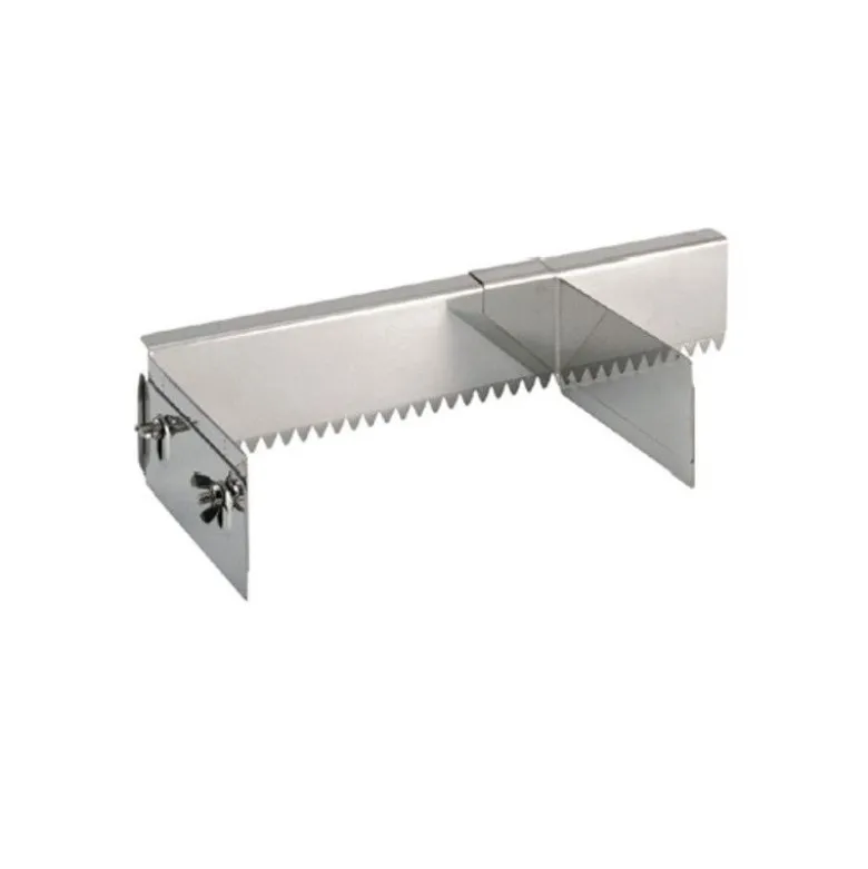 Raplette "Pascal" inox + double peigne - De Buyer