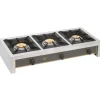 Réchaud inox 3 feux - Waffle Maker