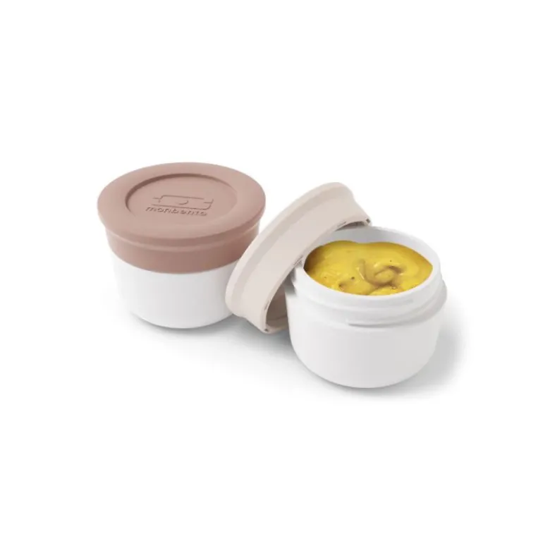 Récipients à sauce MB Temple S rose Moka rose Natural - Monbento