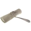 Rond de serviette Fourchette roulé inox x4 - Lebrun