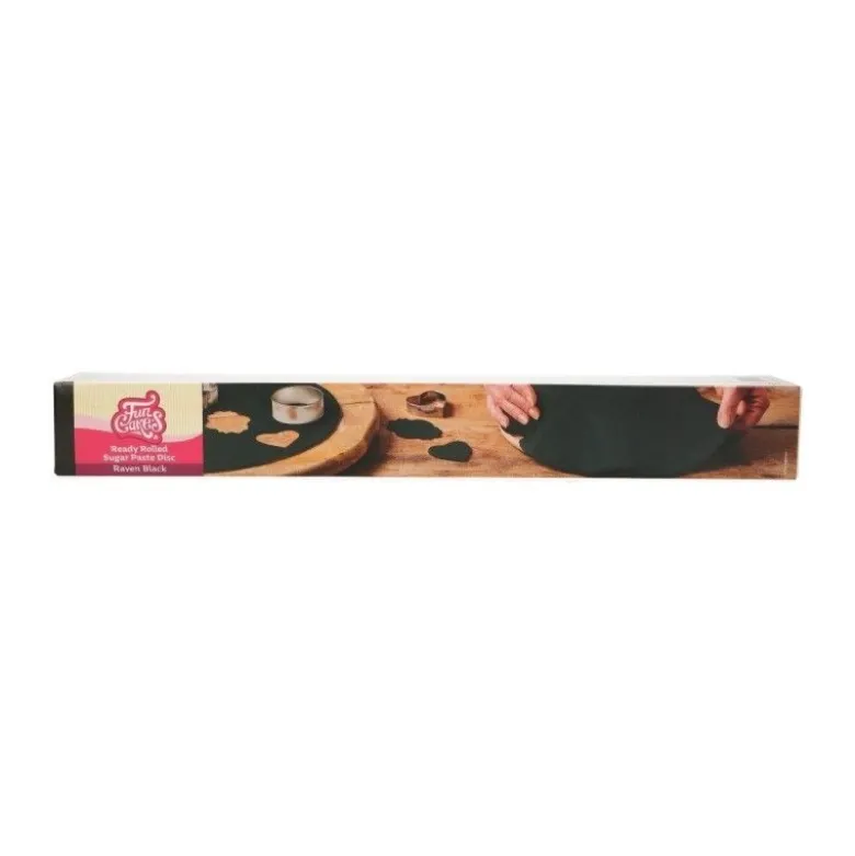 Rouleau Pâte à Sucre 36cm Noir - Funcakes