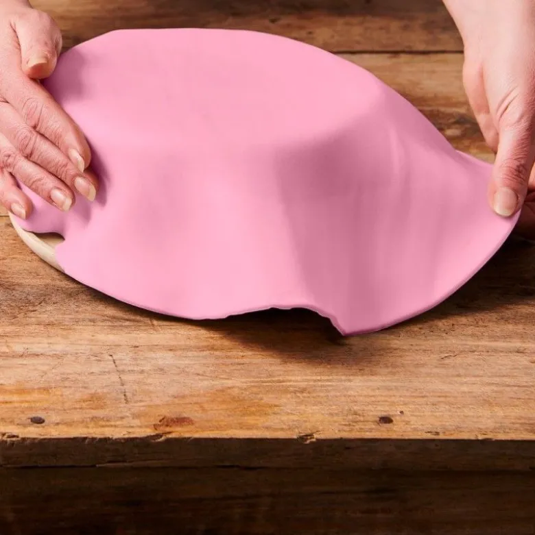Rouleau Pâte à Sucre 36cm Rose - Funcakes