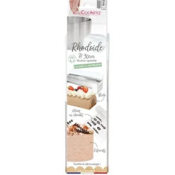 Ruban de rhodoïde H30cm x 1,5m - ScrapCooking