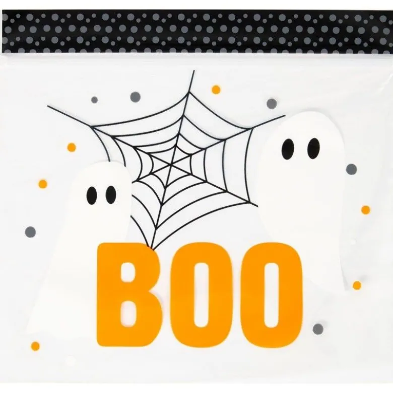Sachet confiserie Boo refermable x20 - Wilton