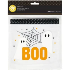 Sachet confiserie Boo refermable x20 - Wilton