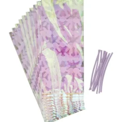 Sachet à Confiserie Irisé Lapin x10 - Wilton