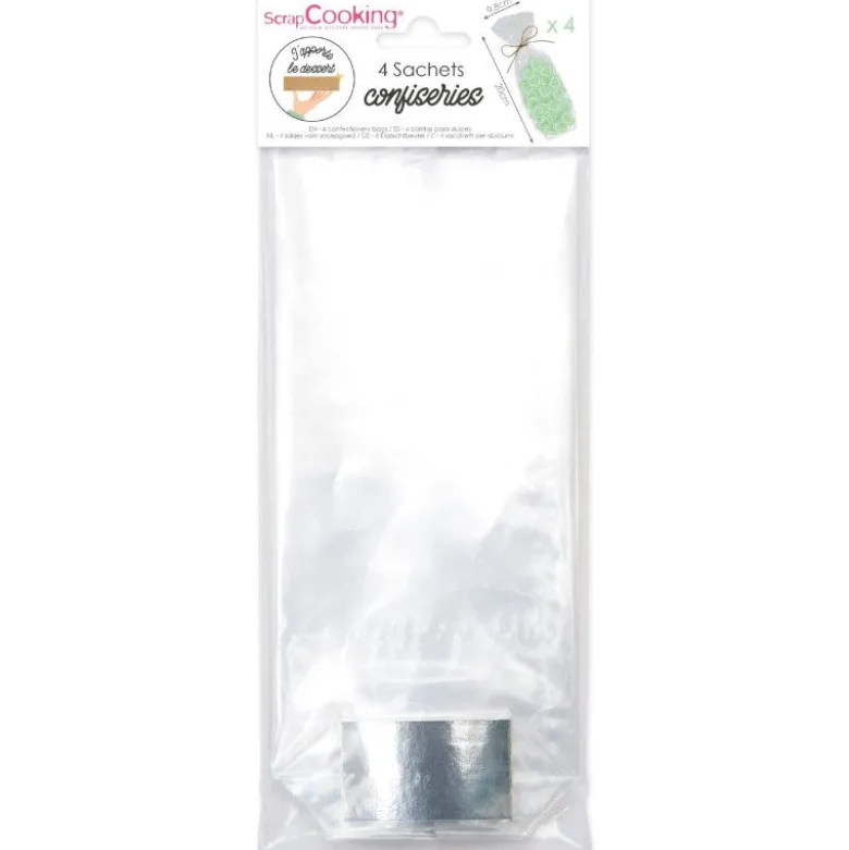 Sachet confiseries x4 - ScrapCooking