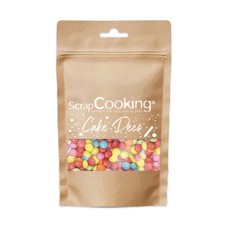 Sachet décors sucrés dragées choco 75g - ScrapCooking