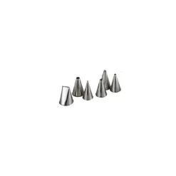 Sachet de 6 douilles en Inox assorties - De Buyer