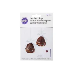 Sachet transparent cake pop x12 - Wilton