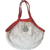 Sac pliable coton filet SACHA rouge - Cookut