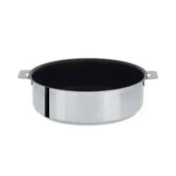 Sauteuse anti-adhérente mutine 24cm manche amovible - Cristel