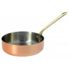 Sauteuse cuivre inox 16cm queue laiton De Buyer