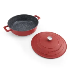 Sauteuse fonte d'aluminium 28cm rouge - MasterClass