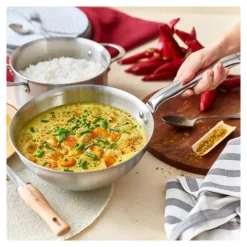 Sauteuse inox bombée Alchimy 24cm - De Buyer