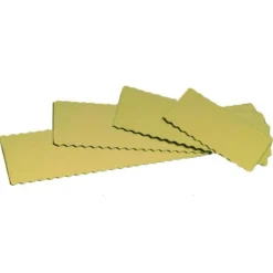 Semelle à bûche et cake or 39,5cm x50 - Mallard Ferrière