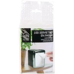 Serviette papier pour distributeur x100 - Home Deco Factory