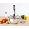 Set 3 bols inox 16-24cm + couvercle - Mastrad