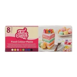 Set 8 colorants gel Funcolours - Funcakes