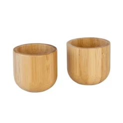 Set coquetier bambou x2 - Pebbly