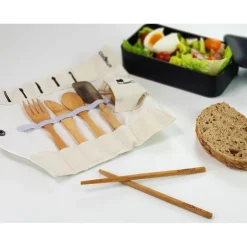 Set couverts repas bambou Bam Bam - Cookut