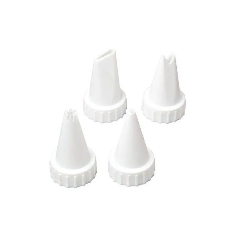 Set 4 douilles décoration pour tube glaçage - Wilton