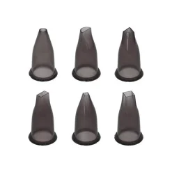 Set 6 douilles tritan Géo - De Buyer
