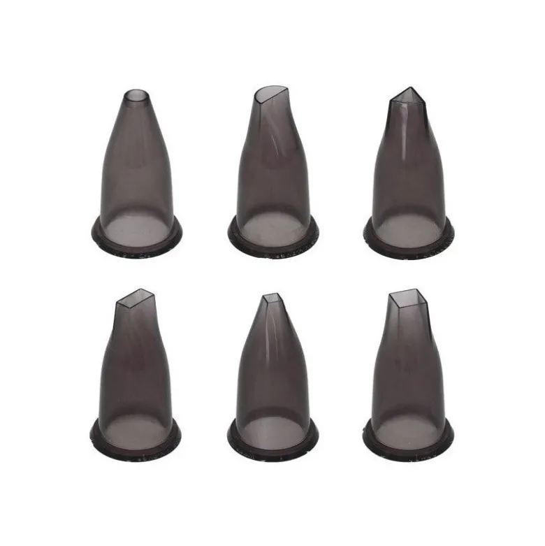 Set 6 douilles tritan Géo - De Buyer