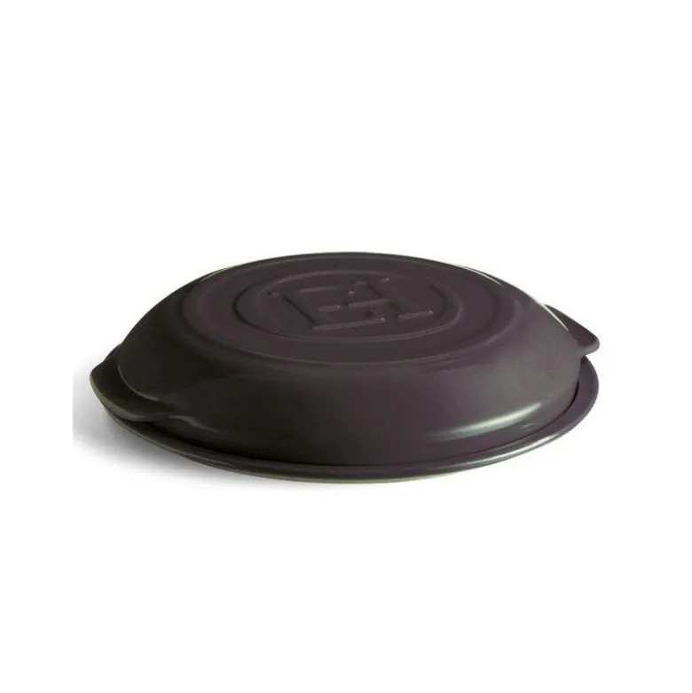 Set Tarte tatin Flame noir fusain - Emile Henry